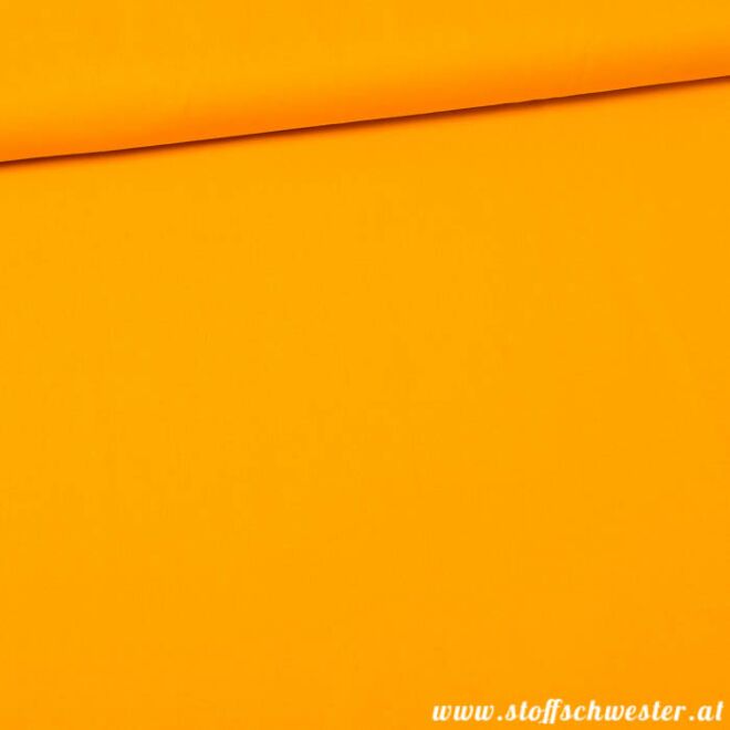 Stoffschwesters Unibaumwolle Soft Touch eigelb