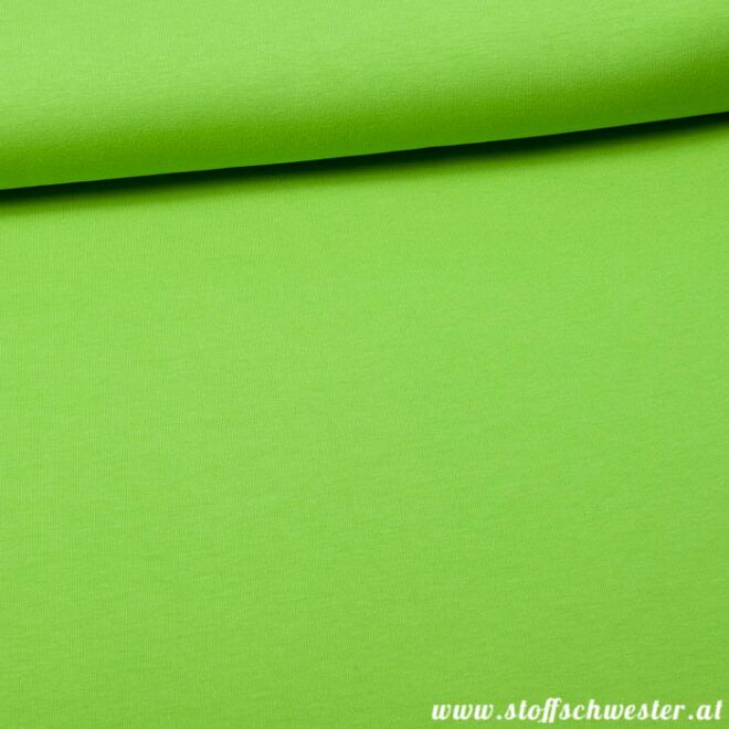 Stoffschwesters Sommersweat kiwi