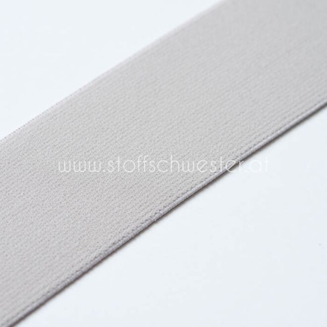 4cm Gummiband kiesel