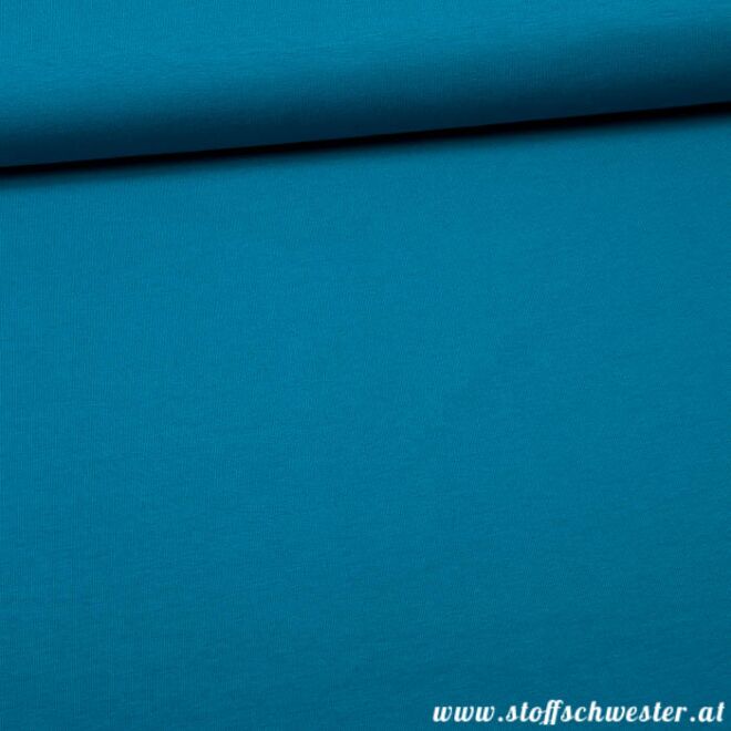 Stoffschwesters Sommersweat petrol