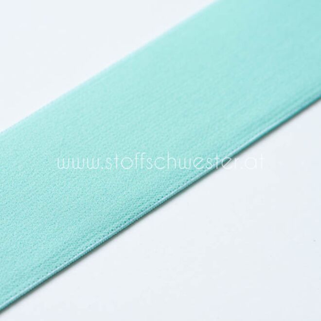 4cm Gummiband mint