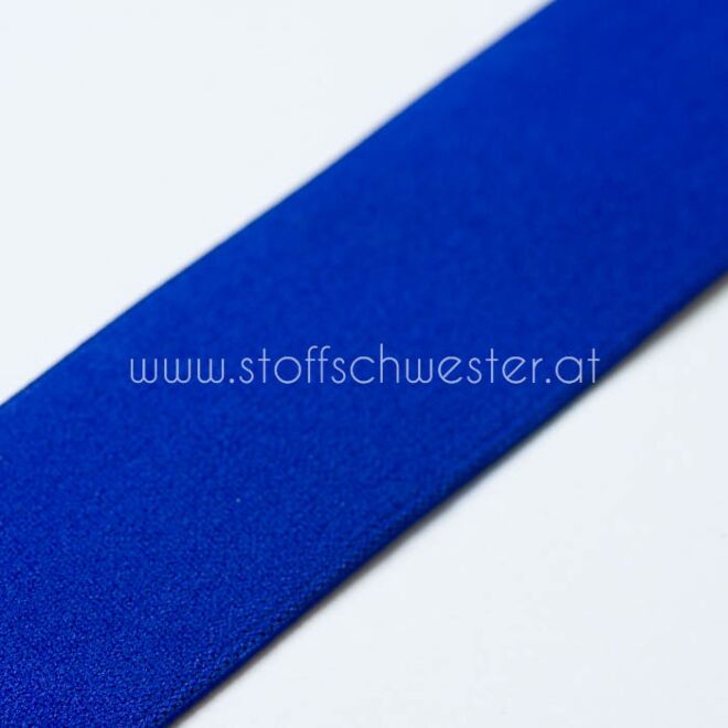 4cm Gummiband royalblau