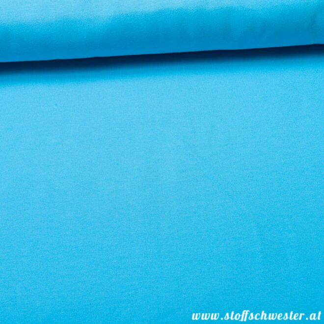 Stoffschwesters Sommersweat türkis