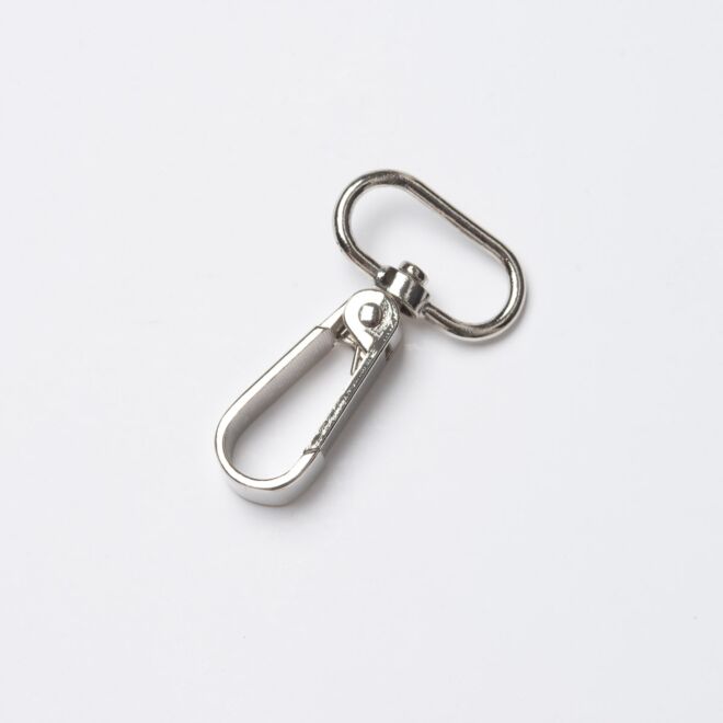 25mm Karabinerhaken "Fabian" silber