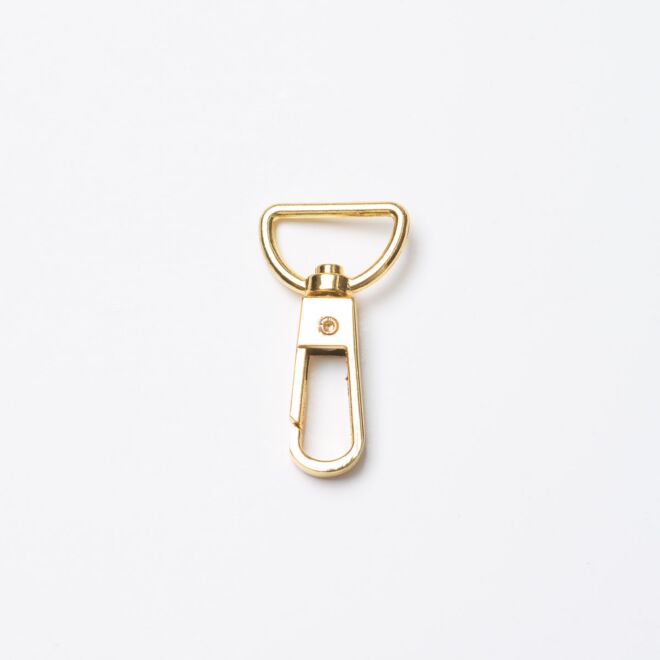 20mm Karabinerhaken "Jaro" gold