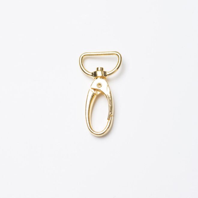 20mm Karabinerhaken "Jana" gold