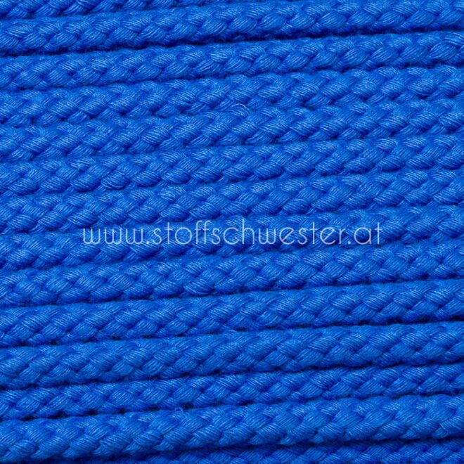8mm Baumwollkordel königsblau