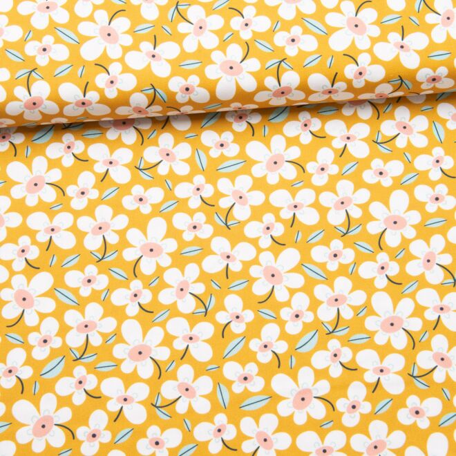 Webware "Magical Meadow" Flowerheads mustard