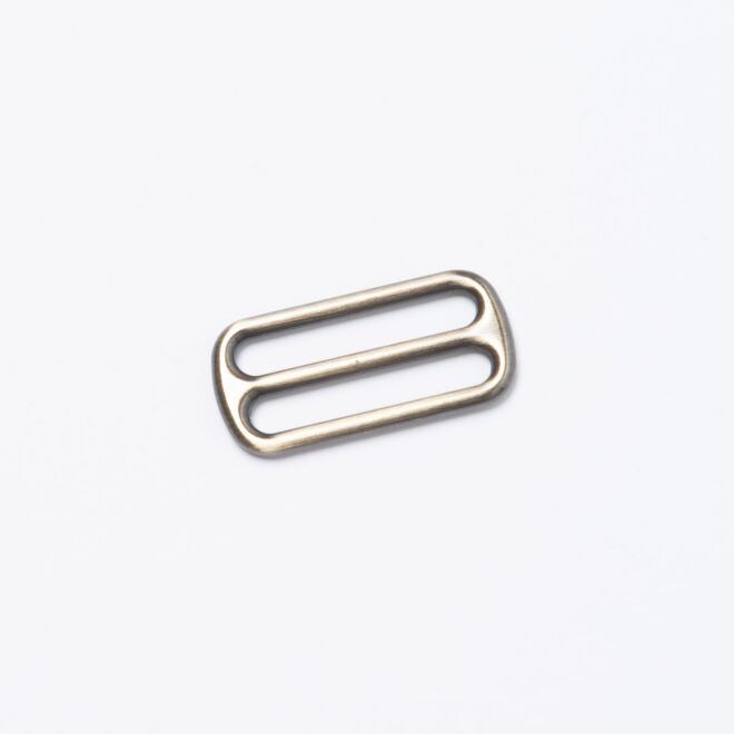 30mm Gurtschieber rund "Premium" altmessing