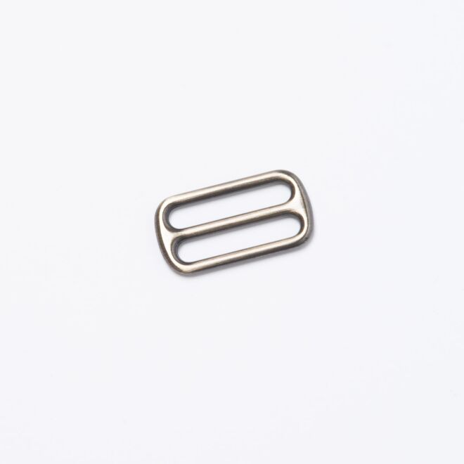 25mm Gurtschieber rund "Premium" altmessing