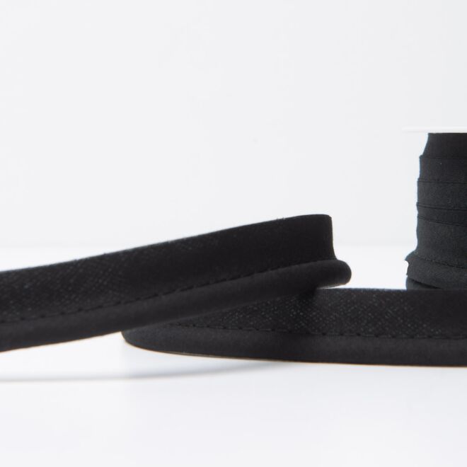 5mm Paspelband schwarz