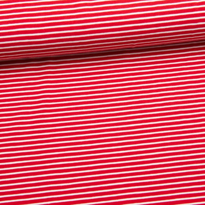 Streifenjersey "Björn" rot/weiß