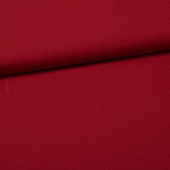 Bio-Unibaumwolle - soft touch - weinrot