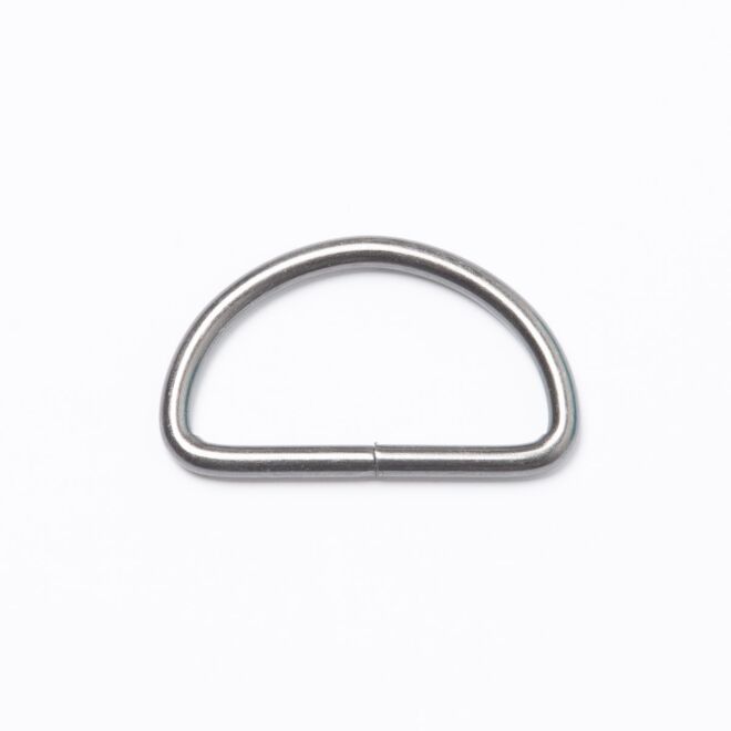 30mm D-Ring/Halbring anthrazit