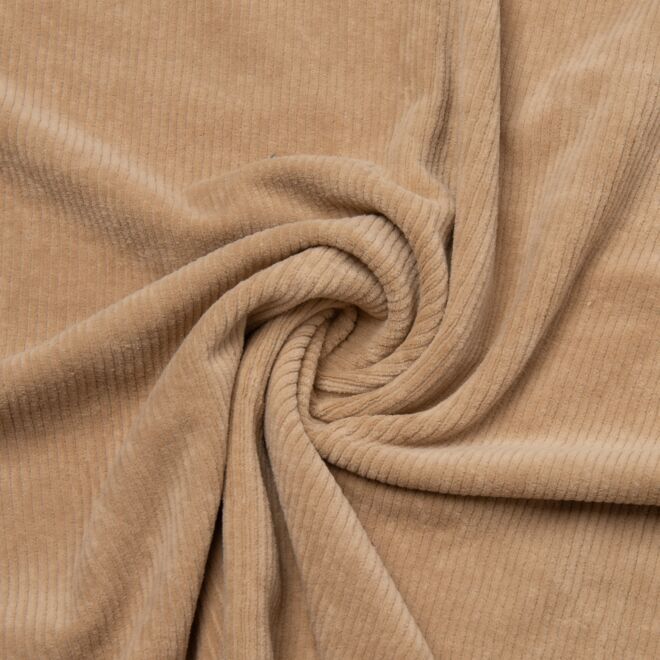 Cordjersey Juna beige