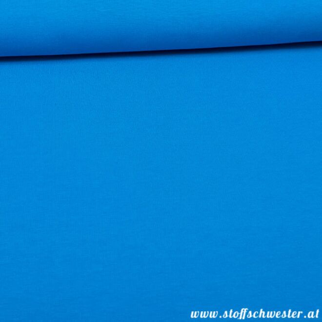 Stoffschwesters Sommersweat türkisblau