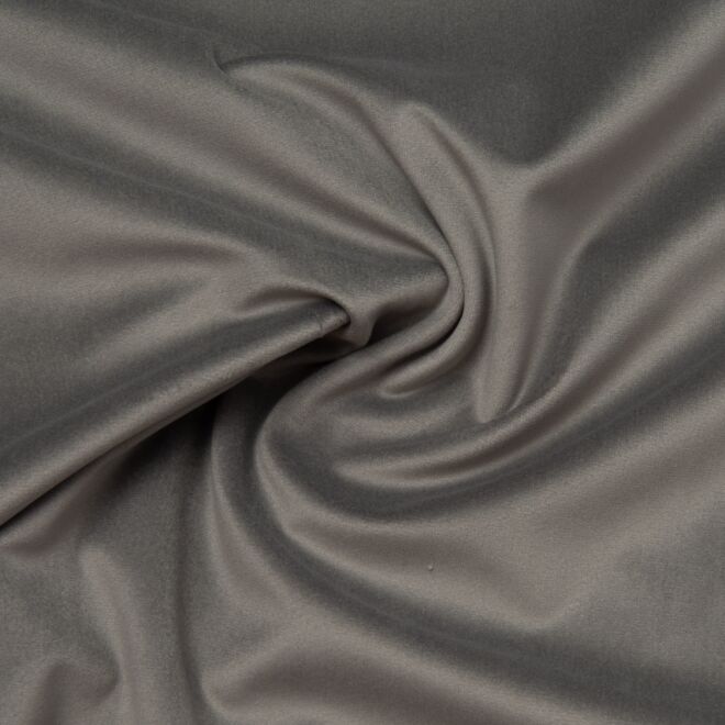 Samtstoff "Kobe" dunkelgrau