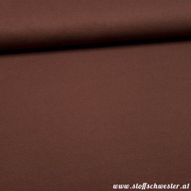 Feinstrickbündchen braun