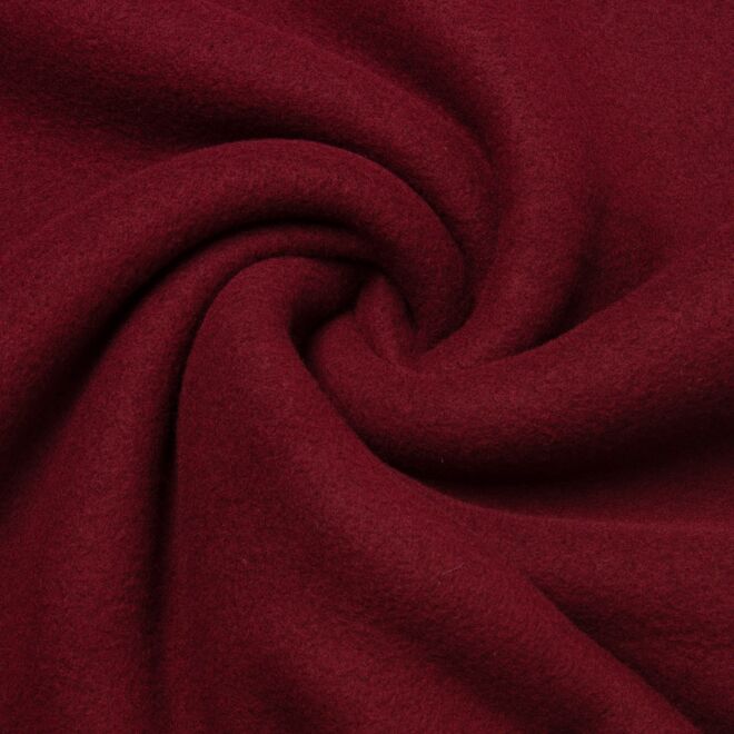 Merino-Woll-Flausch bordeaux
