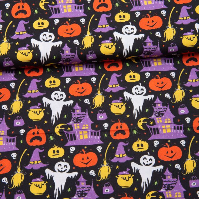 Baumwoll-Webware Pfeilspitzen bunt