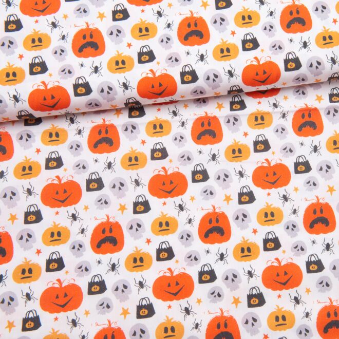 Halloween-Webware "Ghost" weiß