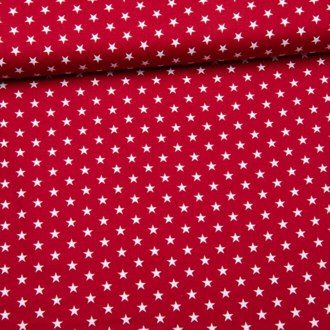 Webware Sternchen auf burgundy