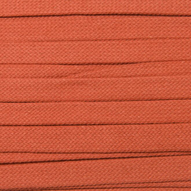 17mm Flachkordel dunkelorange