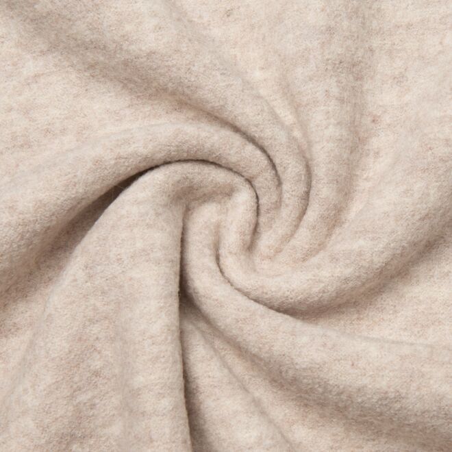 Walkloden "Naomi" naturweiß meliert HW23/24