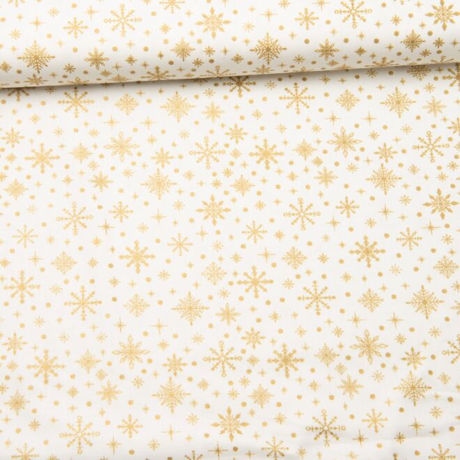 Webware Goldene Schneeflöckchen & Sterne