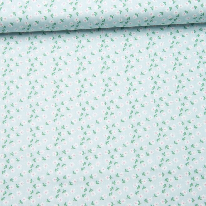 Webware Kleine Blümchen hellblau