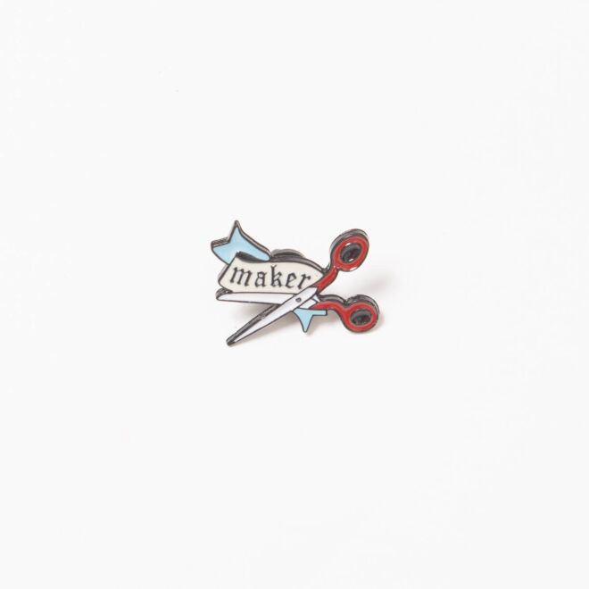 "Maker" Pin/Brosche