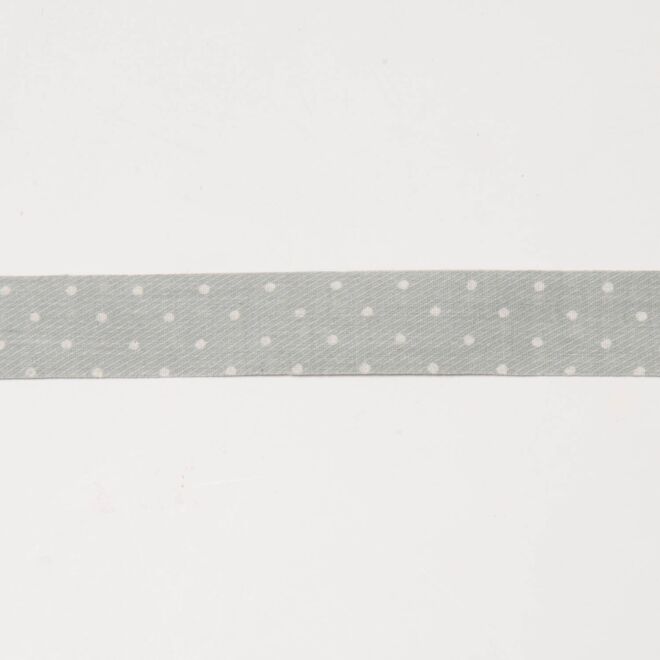 25mm Webband gepunktet altgrün