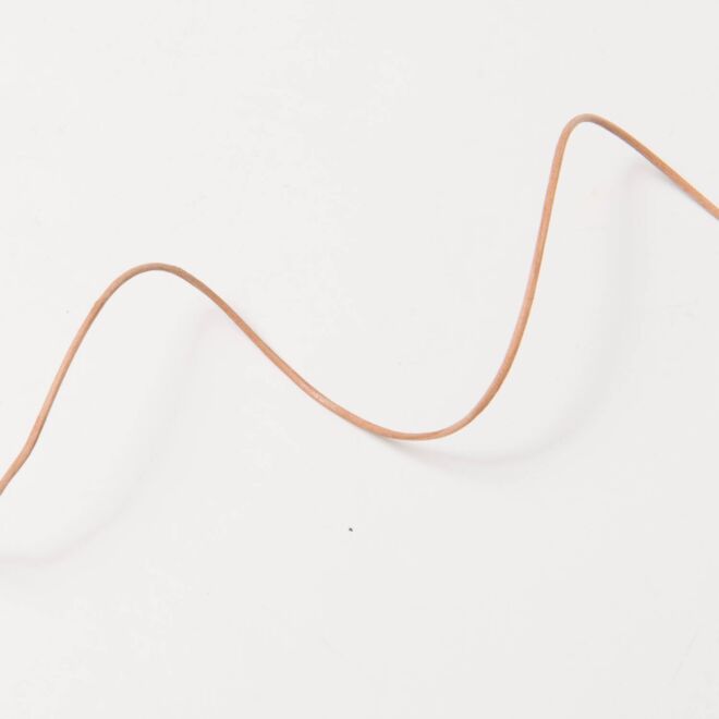 1mm Echtleder-Band dark camel