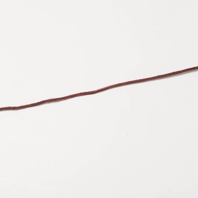 2mm Echtleder-Band zimtbraun