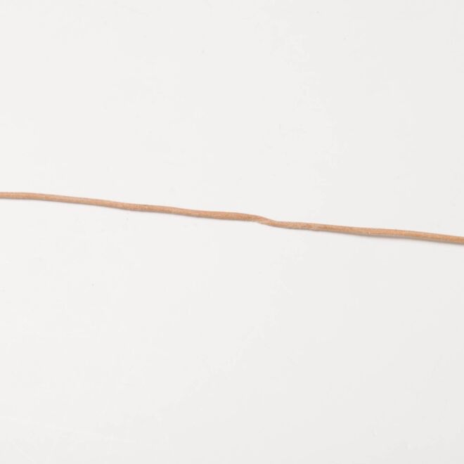 2mm Echtleder-Band hellbeige