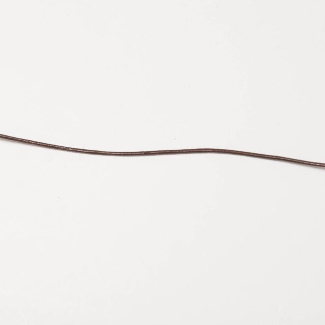 2mm Echtleder-Band schokobraun