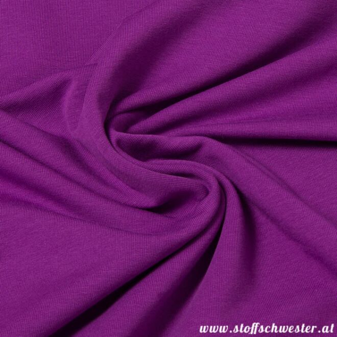Stoffschwesters Sommersweat lila