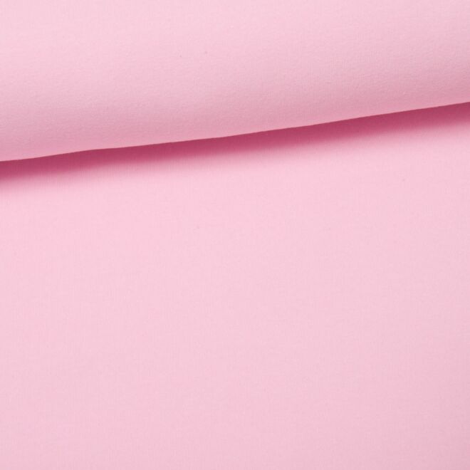 Kuscheljersey zartrosa