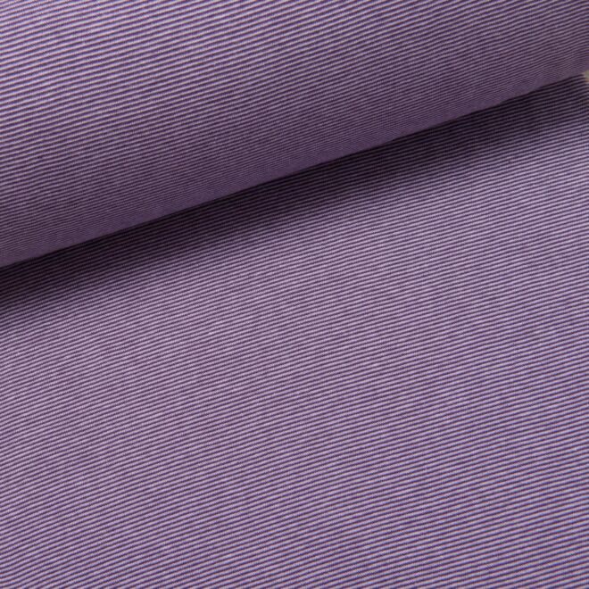 Ringelbündchen "Small Basic" flieder/lila