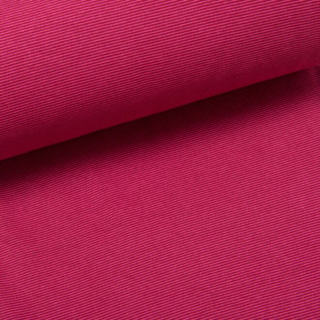 Ringelbündchen "Small Basic" beere/bordeaux