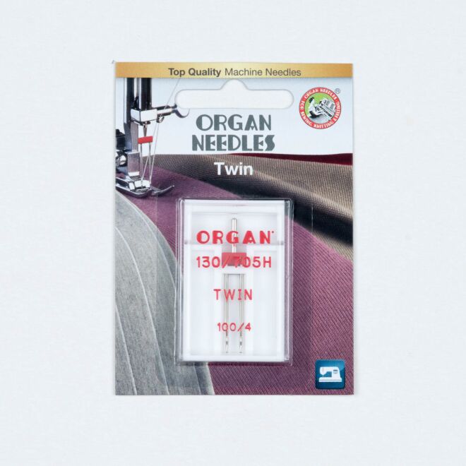 Organ Needles Twin 100/4,0 mm Doppelnadel 130/705 1 Stück