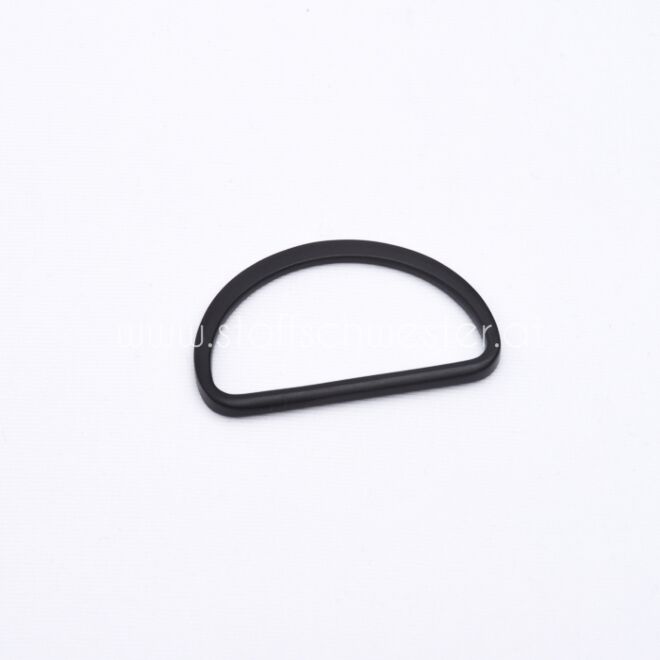 38mm D-Ring "Premium" mattschwarz