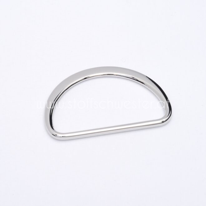 38mm D-Ring "Premium" silber