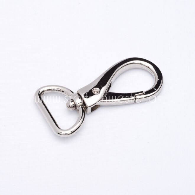 25mm Karabiner "Premium" silber 