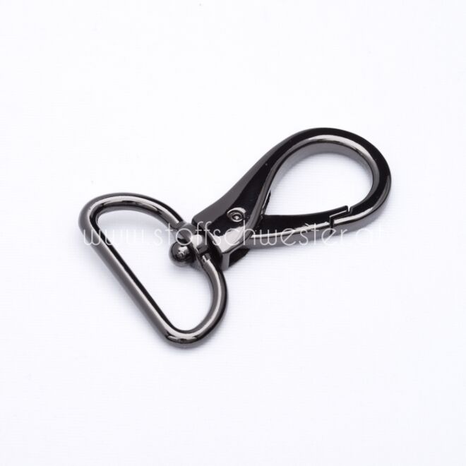 30mm Karabiner "Premium" anthrazit 