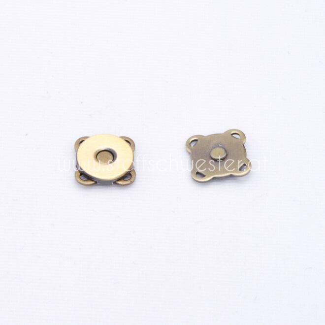 12mm Magnetverschluss "Leon" altmessing 