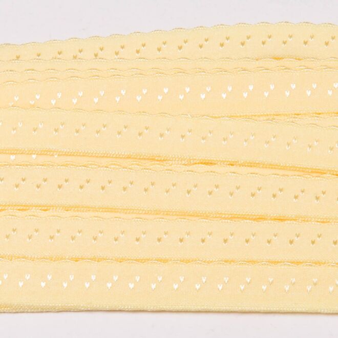 Wäschegummi hellgelb