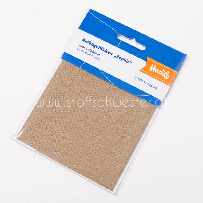Stoffschwester Flicken "Zephir" beige