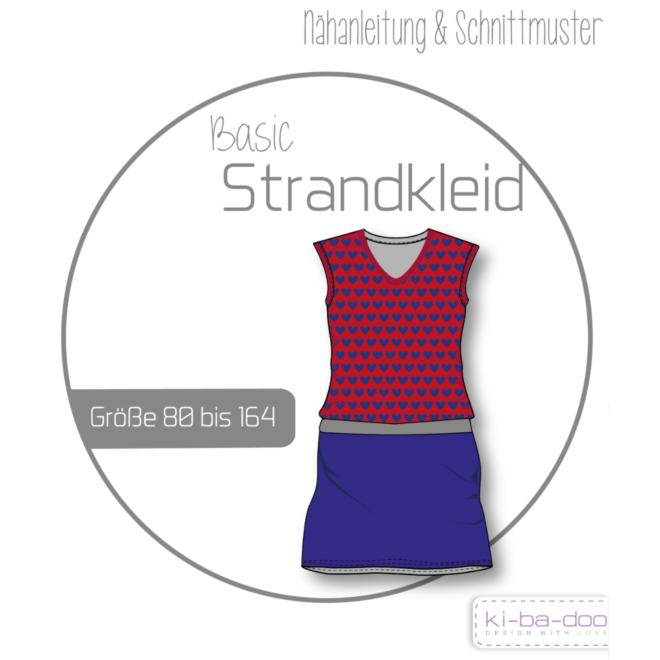 Papierschnittmuster "Basic Strandkleid Kids"
