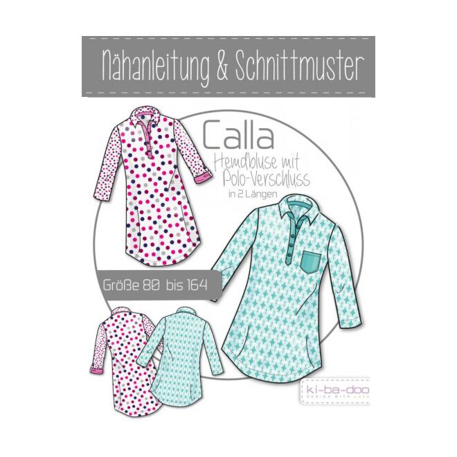 Papierschnittmuster "Kinder Hemdbluse Calla"